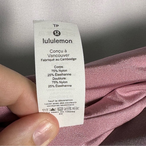 Lululemon All That Glimmers Bikini Set High Waisted Triangle XS Two Piece Swim - Picture 7 of 7